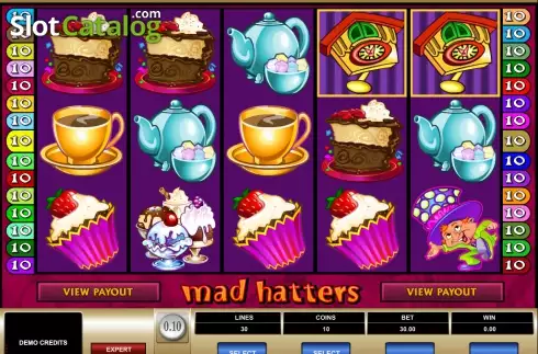 Screen5. Mad Hatters slot