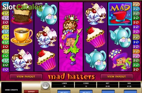Screen8. Mad Hatters slot