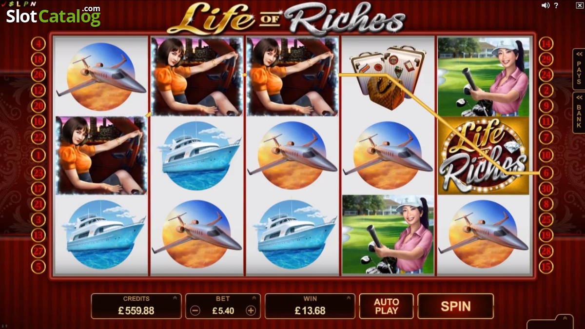 New Microgaming Life Of Riches Slots To Be Released In December