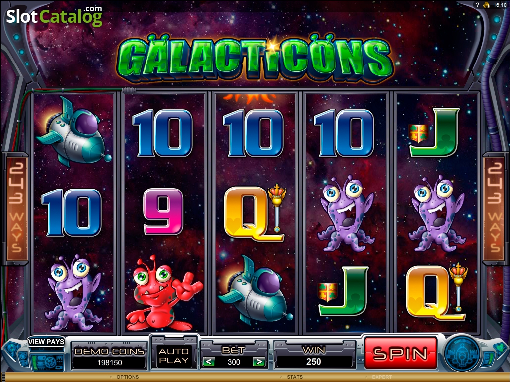 galacticons игровой автомат