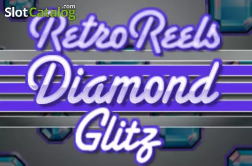 Retro Reels: Diamond Glitz Logo