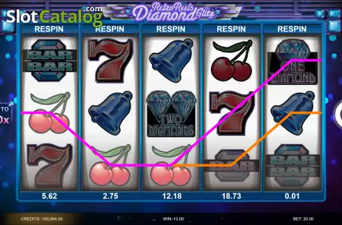 Captura de tela5. Retro Reels: Diamond Glitz slot