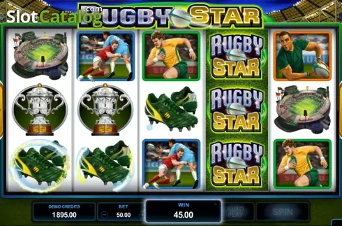 Screen7. Rugby Star slot
