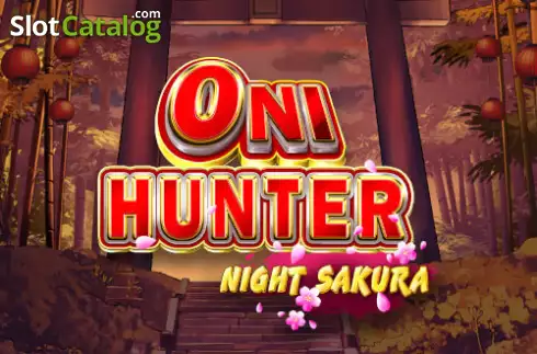 Oni Hunter Night Sakura Logotipo