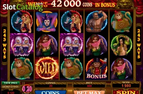 8. The Twisted Circus slot