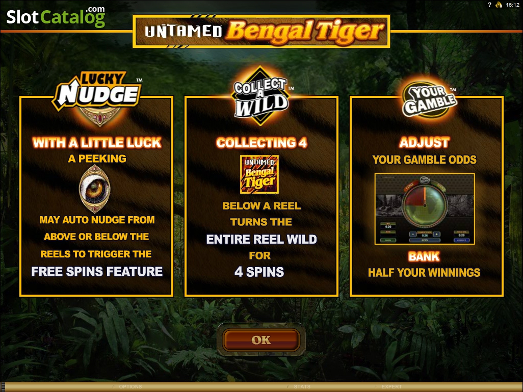 untamed bengal tiger игровой автомат