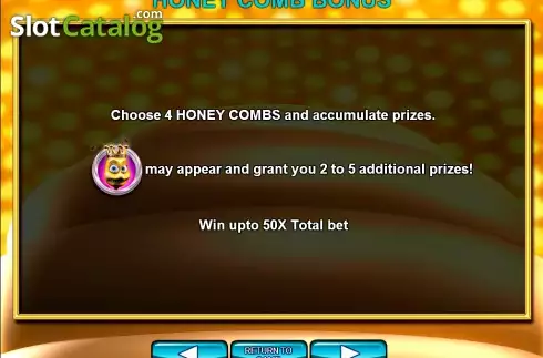Bildschirm4. Honey Buziness slot