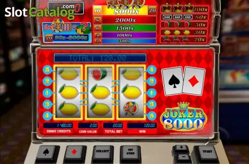 画面4. Joker 8000 (ジョーカー8000) カジノスロット