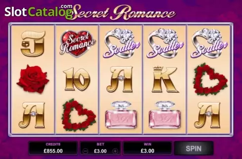 Bildschirm 3. Secret Romance slot