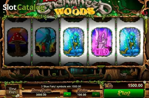 Skärmdump8. Enchanted Woods slot