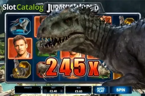Bildschirm 5. Jurassic World slot