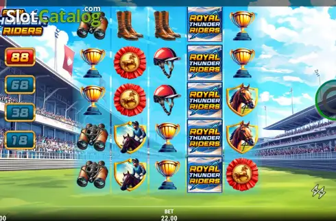 Bildschirm3. Royal Thunder Riders slot