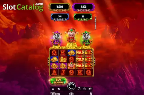 画面2. Treasure Stacks カジノスロット