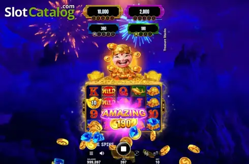 画面3. Treasure Stacks カジノスロット