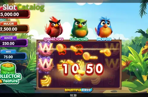 Schermo3. Bountiful Birds slot