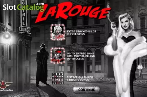 Écran 1. La Rouge Machine à sous