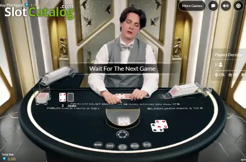 画面3. Everplay Blackjack カジノスロット