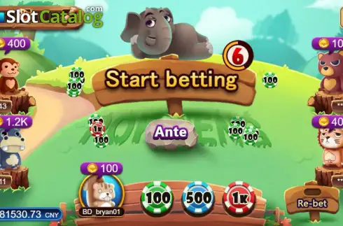 Bildschirm2. WP Pok Deng slot