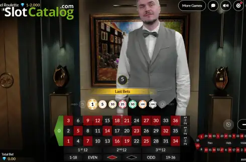 Schermo2. Amstel Roulette slot