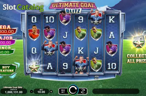 Skärmdump2. Ultimate Goal Blitz slot