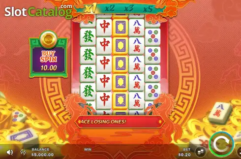Schermo2. Mahjong MaxWin slot