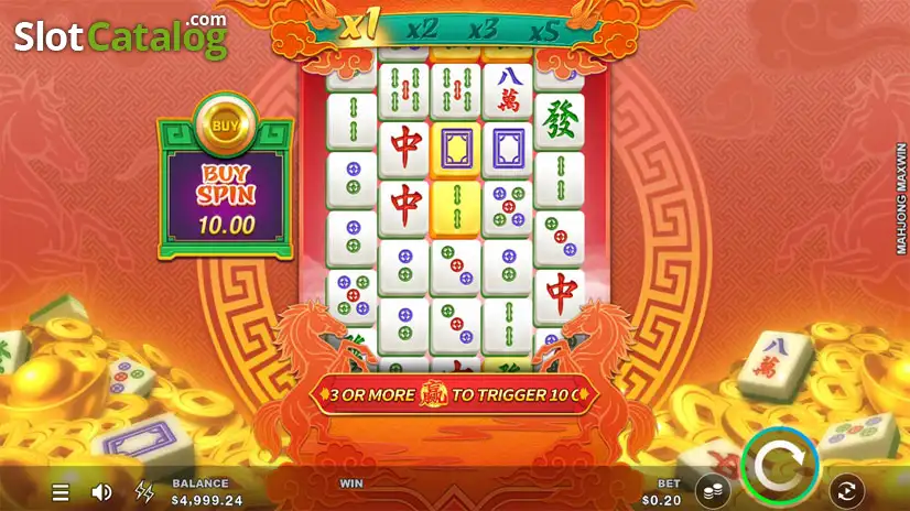 Mahjong MaxWin - Reels Screen Mahjong MaxWin - Reels Screen