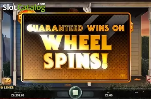 Wheel spins. Halloween (Triple Edge Studios) slot