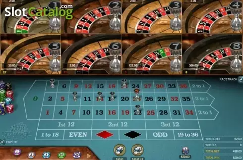 Game Screen 1. Multi Wheel Roulette slot