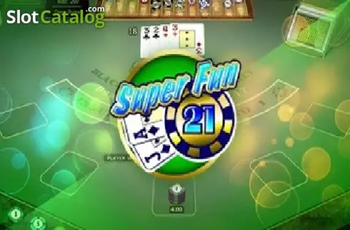 Super Fun 21 (Microgaming) Logo