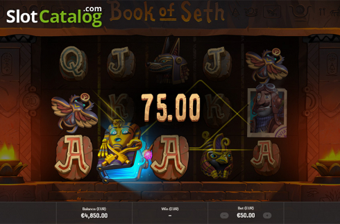 Game workflow 2. Book of Seth slot