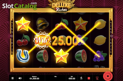 Win Screen 3. Deluxe Riches slot