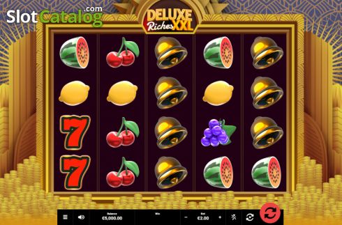 Reel Screen. Deluxe Riches XXL slot