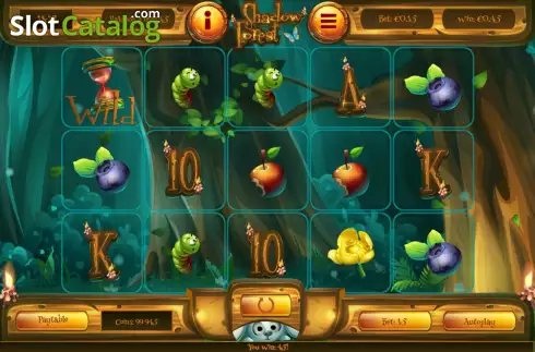 Win screen 2. Shadow Forest slot