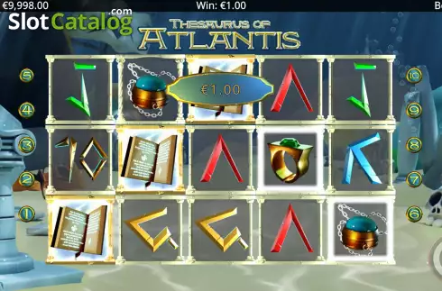 Bildschirm3. Thesaurus Of Atlantis slot