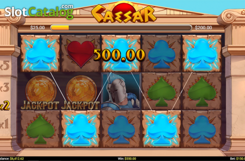 Game workflow 4. Caesar (Mobilots) slot