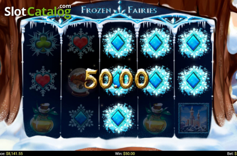 Win Screen 3. Frozen Fairies slot