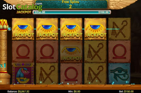 Jackpot. Pharaons of the Nile slot