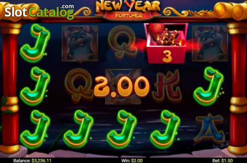 Скрин5. New Year Fortunes слот