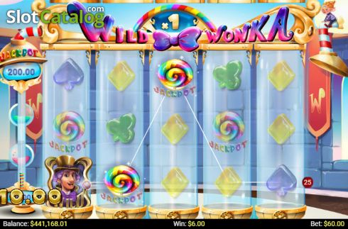 Bildschirm3. Wild Wonka slot