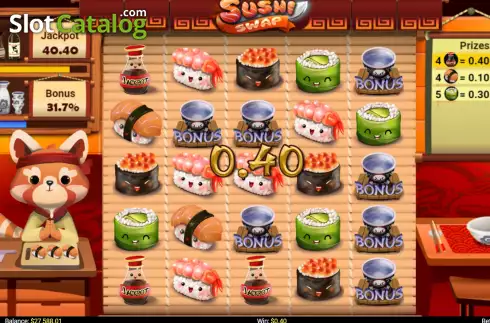 Captura de tela3. Sushi Swap slot