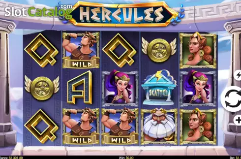Bildschirm2. Hercules on Mount Olympus slot