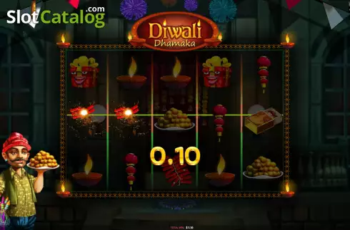 Win Screen 2. Diwali Dhamaka slot