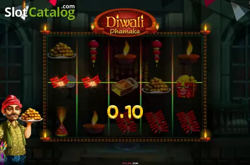 Pantalla6. Diwali Dhamaka Tragamonedas 