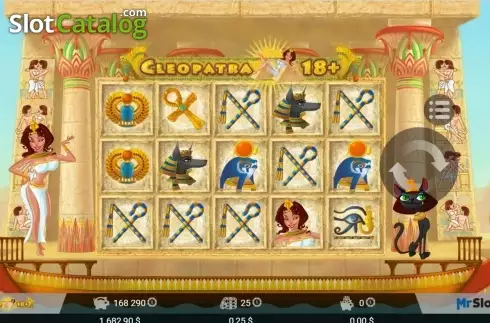 画面4. Cleopatra 18+ カジノスロット