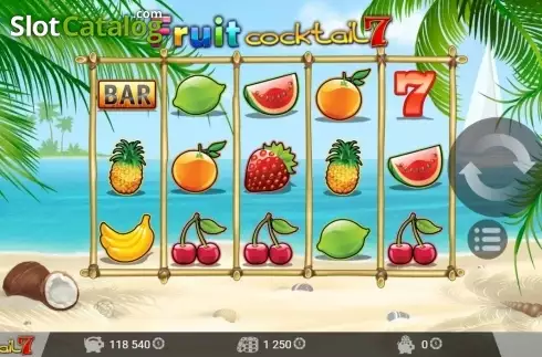 Ecran4. Fruit Cocktail 7 slot