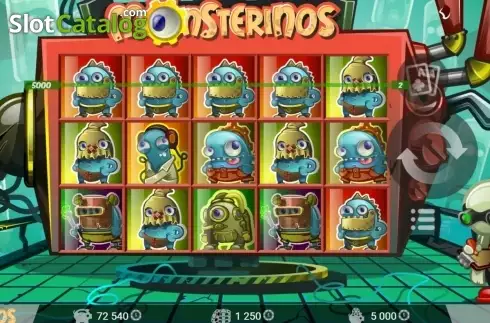 Bildschirm5. Monsterinos slot