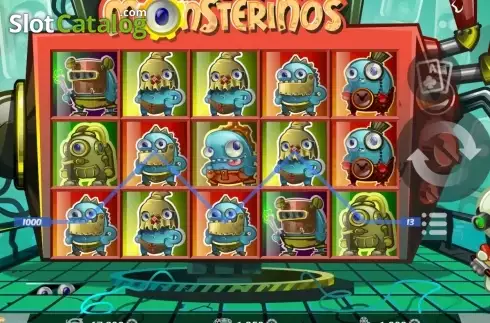 Bildschirm8. Monsterinos slot