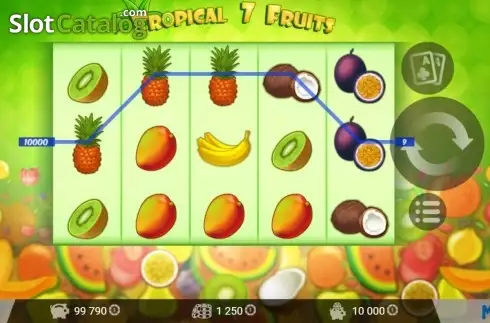 Bildschirm6. Tropical7Fruits slot