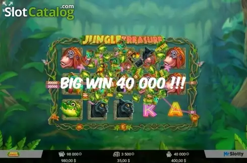 Skärmdump6. Jungle Treasure (MrSlotty) slot