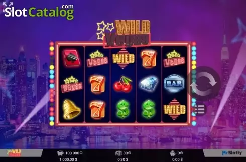 Ecran5. Wild Vegas (MrSlotty) slot